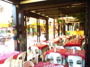 Restaurant an der Costa Brava
